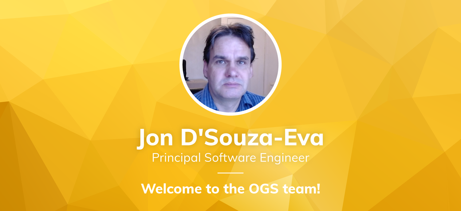 Jon D'Souza-Eva joins OpenGoSim
