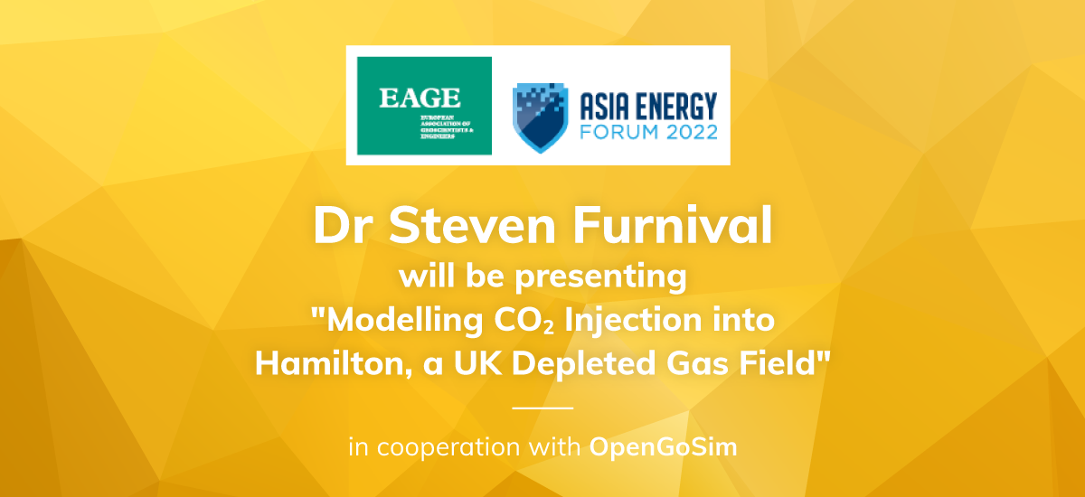Dr Steven Furnival presenting at the EAGE CCS workshop on the 24th of August
